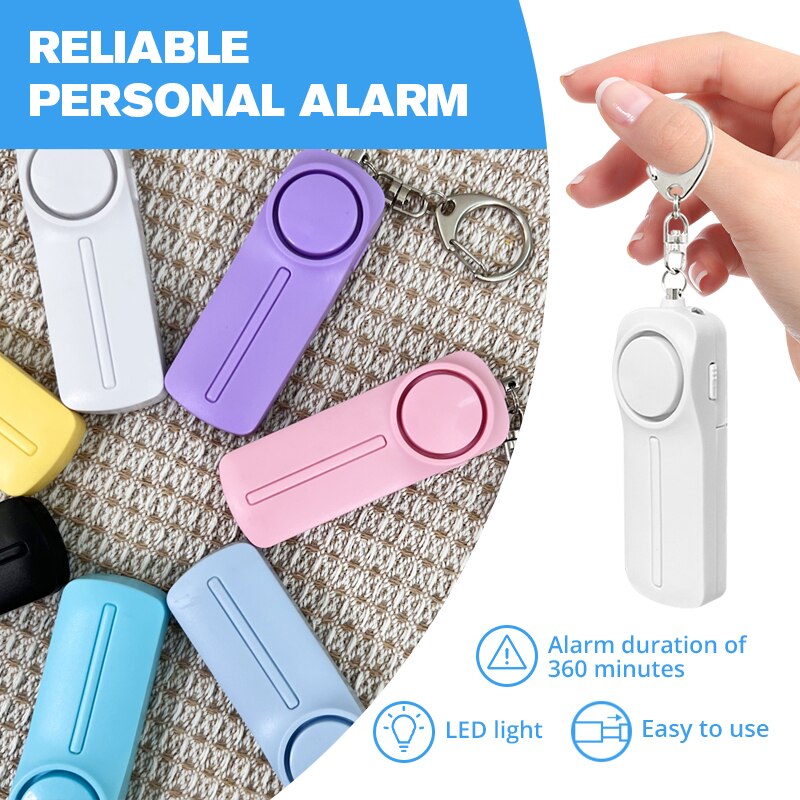 Personal Alarm Keychain - Alarma de seguridad Personal de autodefensa,