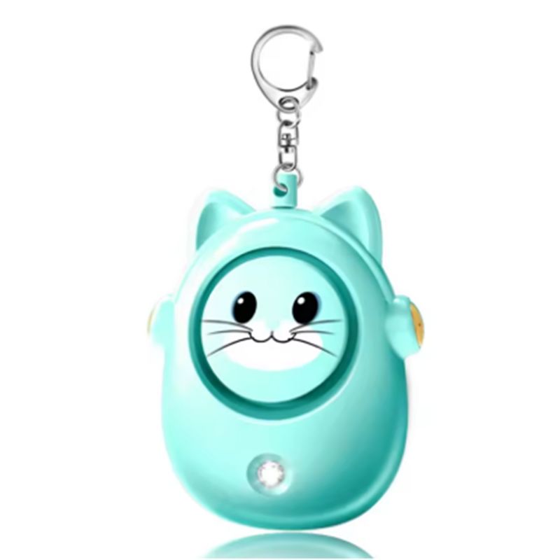 Personal Alarm Keychain - Alarma Personal con Diseño de Gato,