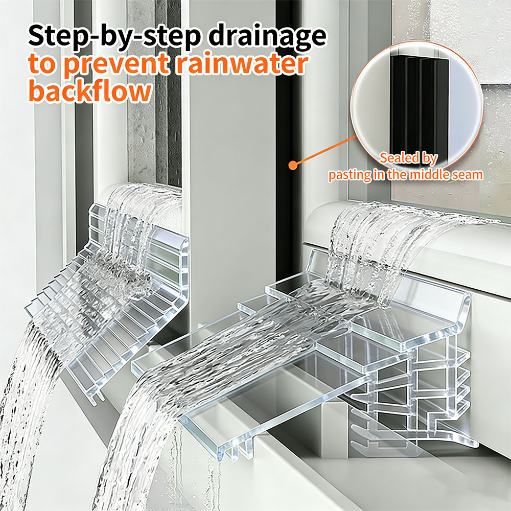Window Lock Bar - Tira de Sellado Transparente Impermeable de