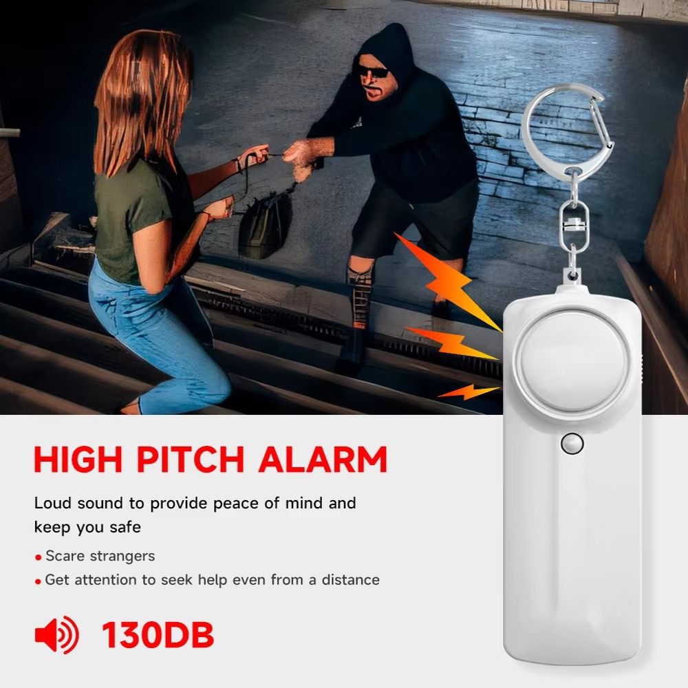 Personal Alarm Keychain - Alarma de seguridad personal de 130dB