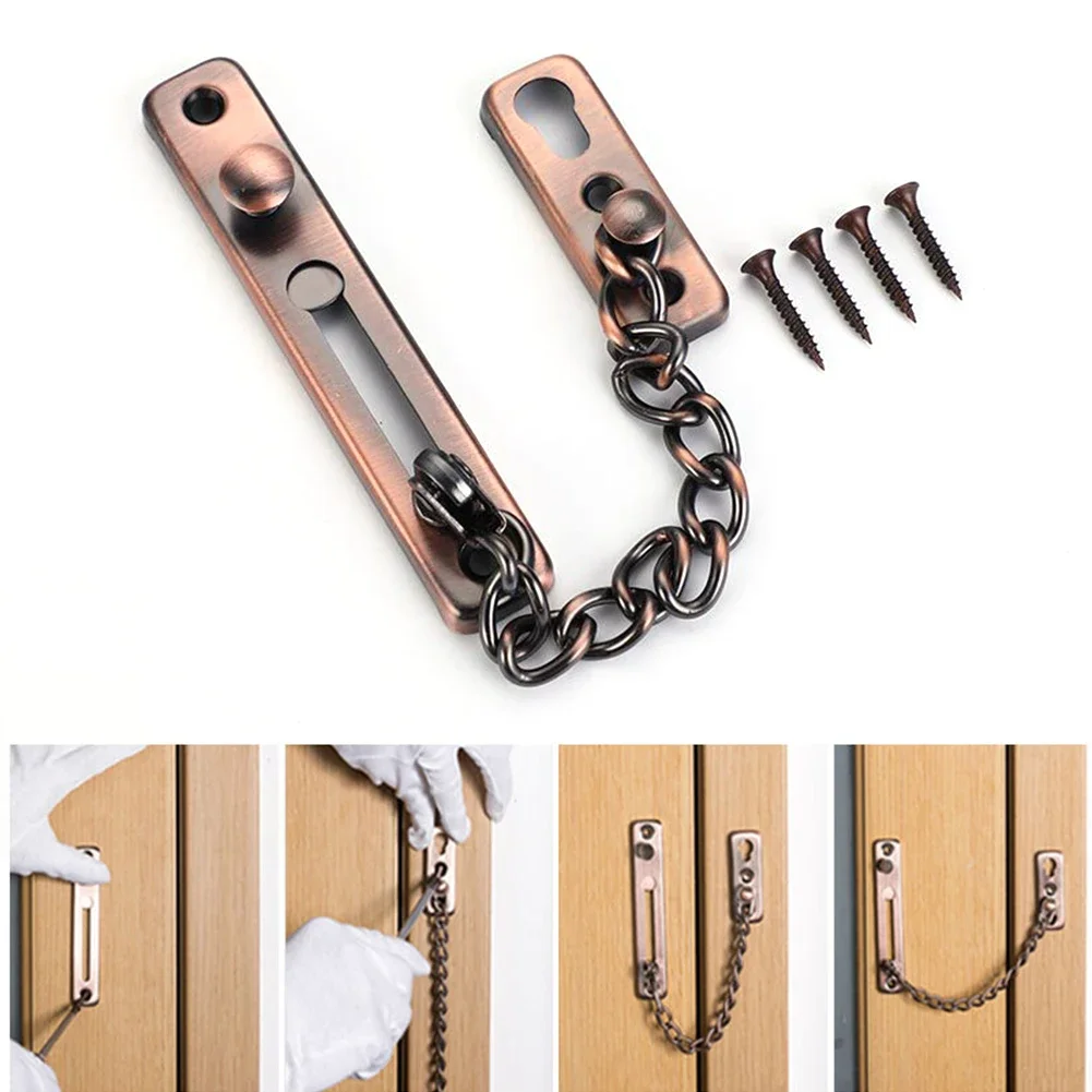 Security Chain Door - Cadena de puerta con cerradura, cerradura