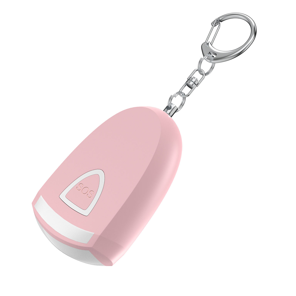 Personal Alarm Keychain - Alarma Personal Recargable con Luz, Llavero