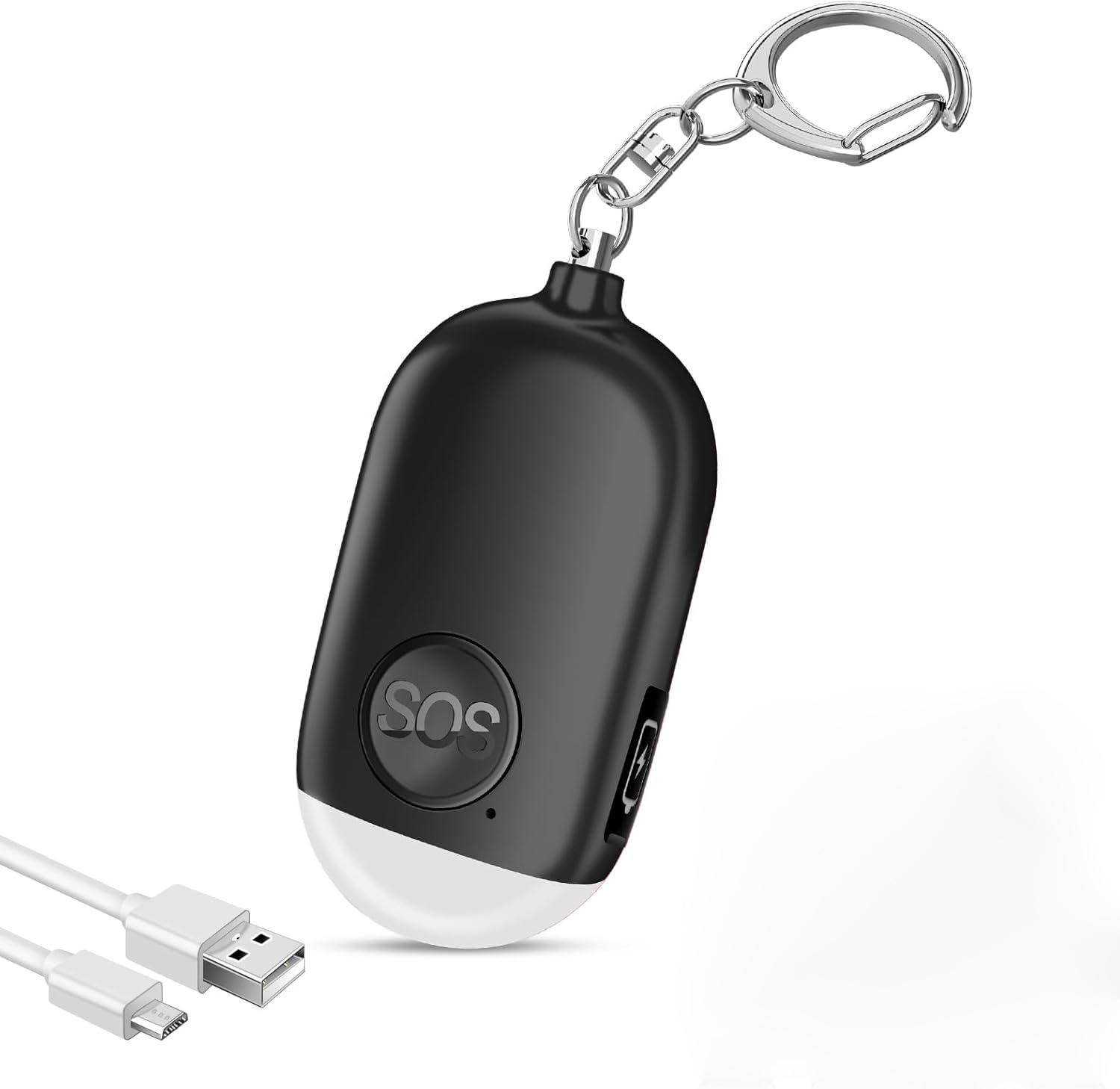 Personal Alarm Keychain - Llavero con alarma de sonido de
