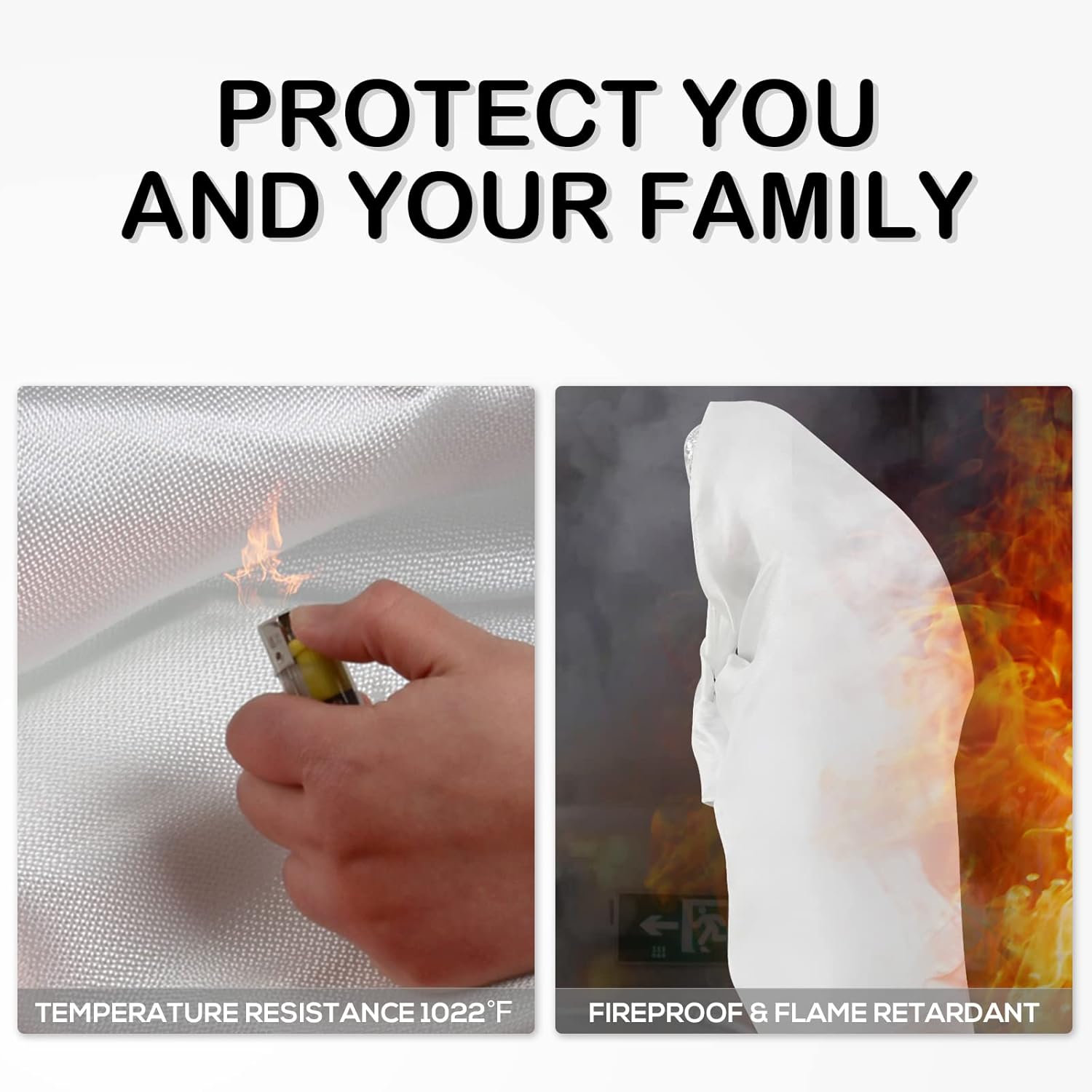 Manta Ignífuga de Emergencia T - Fire Blanket Kitchen reseña y precio