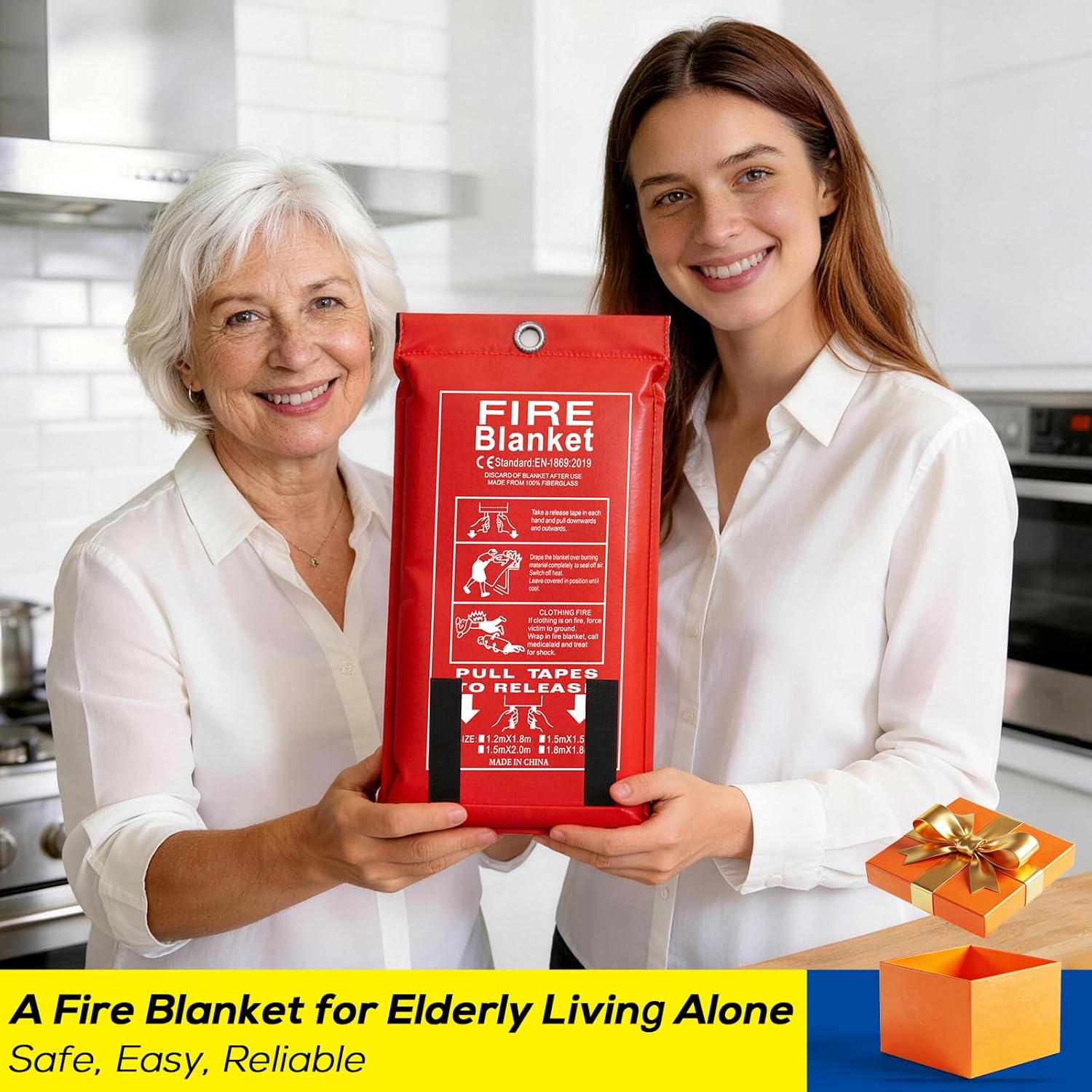 Manta Ignífuga de Emergencia T - Fire Blanket Kitchen reseña y precio