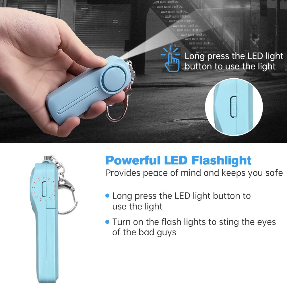 Alarma de seguridad Personal d - Personal Alarm Keychain reseña y precio