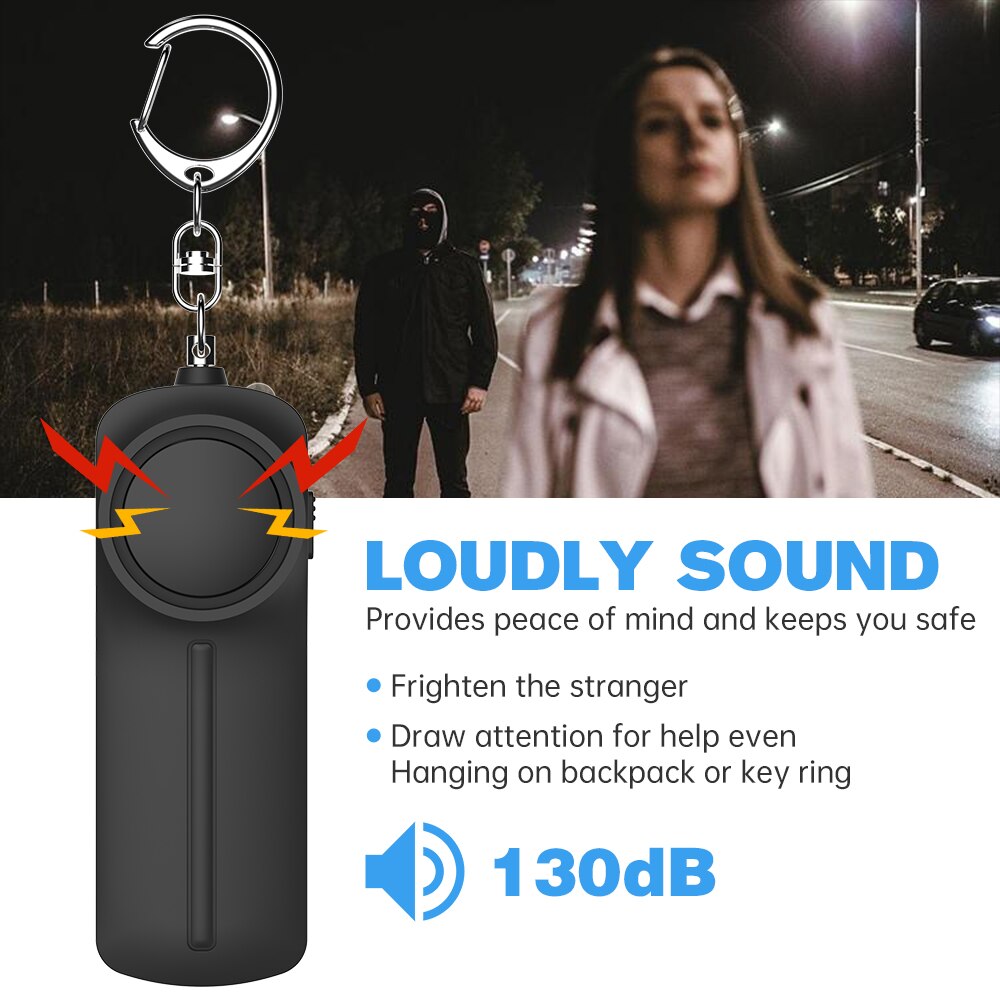 Alarma de seguridad Personal d - Personal Alarm Keychain reseña y precio