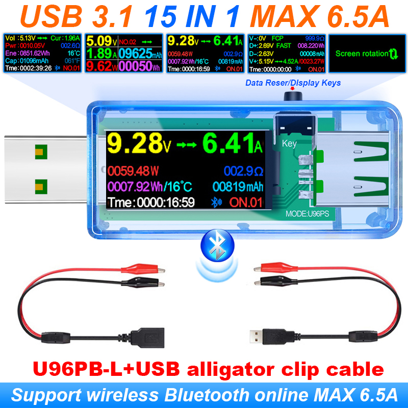Probador USB 3,1 15 en 1, volt - Co Detector Plug reseña y precio