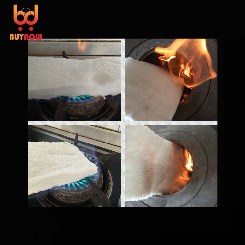 NUEVO 1650 ℃   Manta de fibra  - Fire Blanket Kitchen reseña y precio