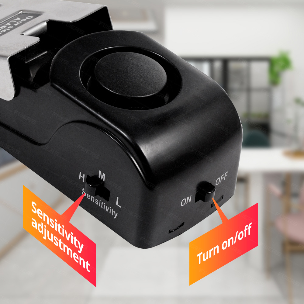 Sistema de alarma de Tope de p - Door Stop Alarm reseña y precio