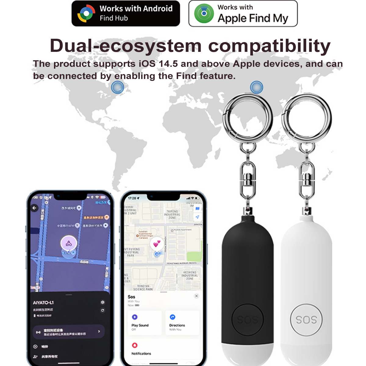 Alarma de Defensa Personal con - Personal Alarm Keychain reseña y precio
