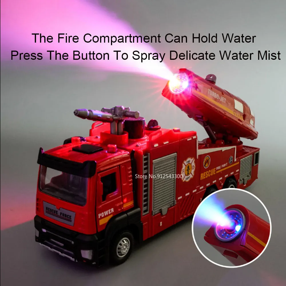 Camión de bomberos con rociado - Fire Escape Ladder reseña y precio