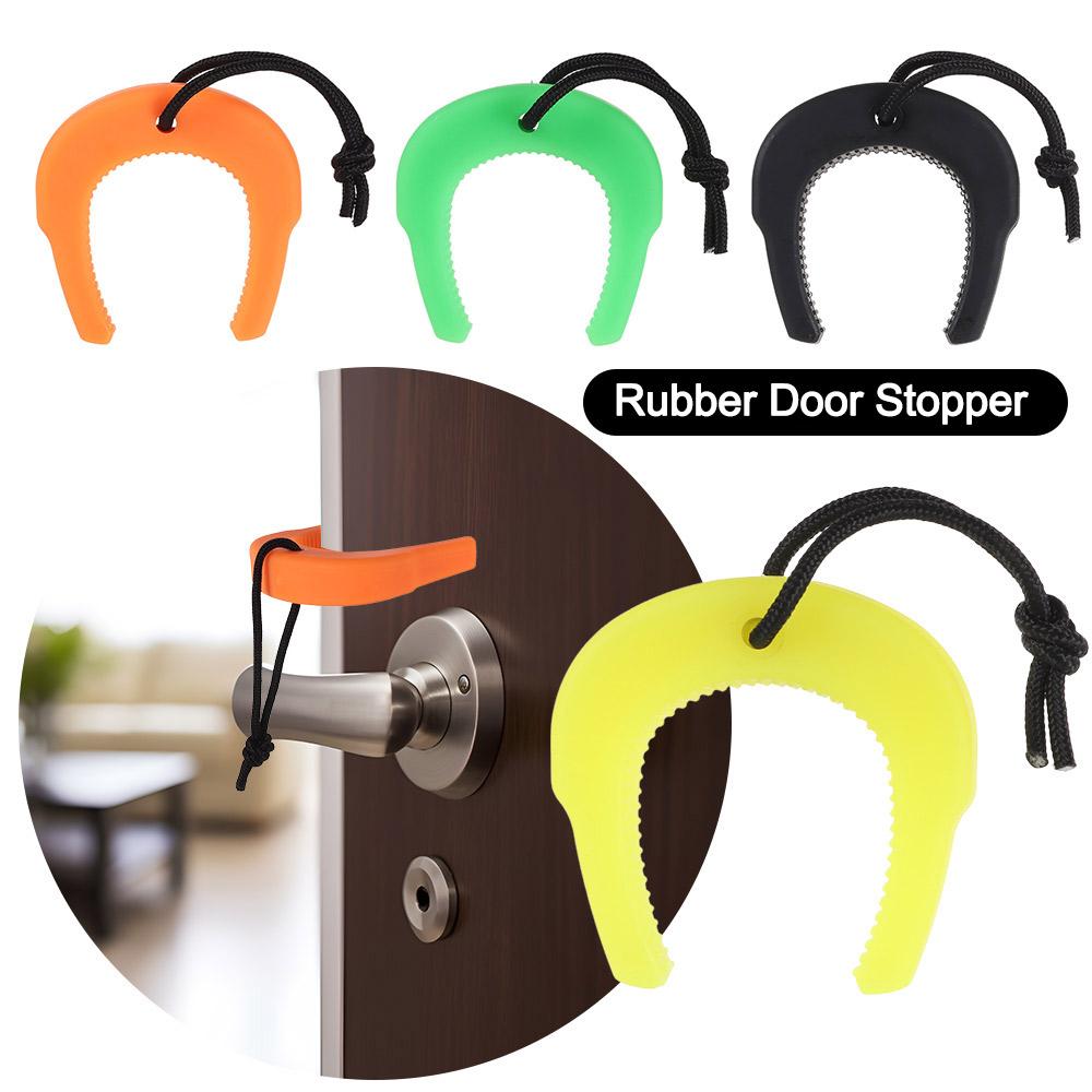 Tope de puerta de goma durader - Door Stop Alarm reseña y precio