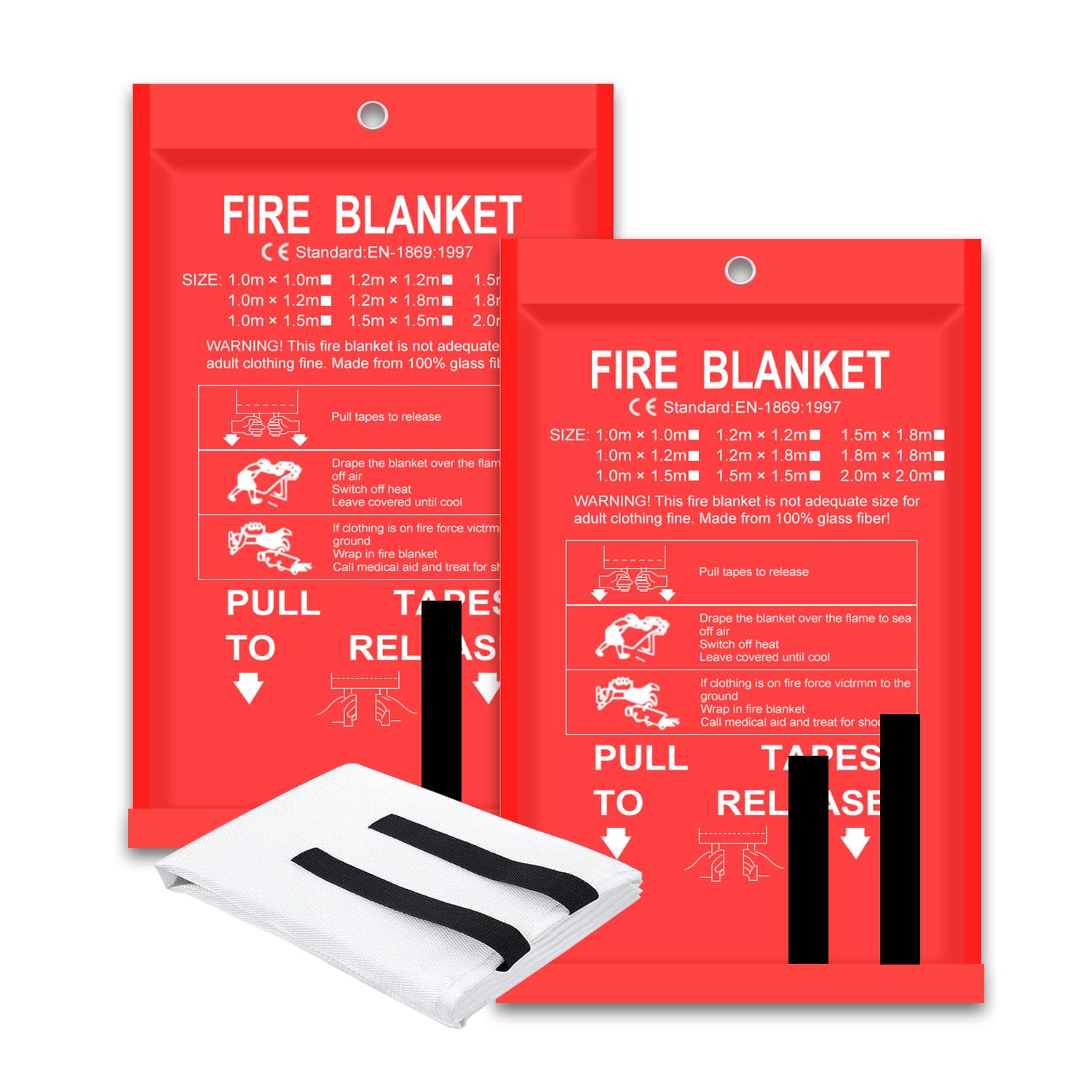 Manta contra incendios, paquet - Fire Blanket Kitchen reseña y precio