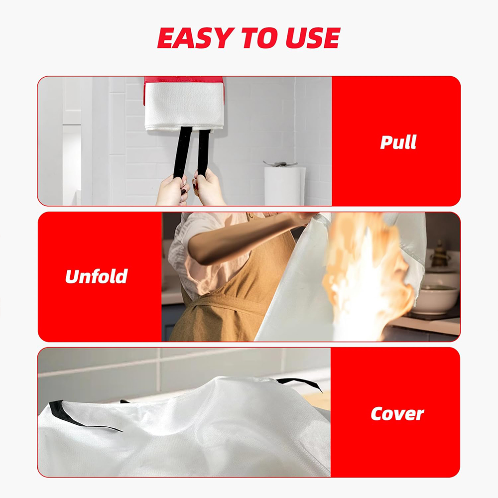 Manta contra incendios, paquet - Fire Blanket Kitchen reseña y precio