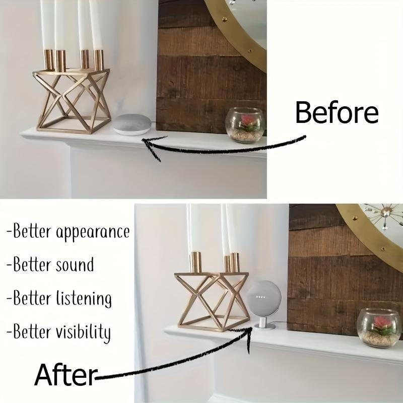 Soporte para altavoz inteligen - Google Speaker Nest Audio reseña y precio