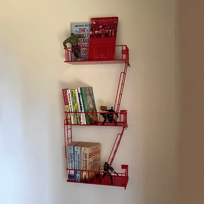 Estante de pared Fire Escape,  - Fire Escape Ladder reseña y precio