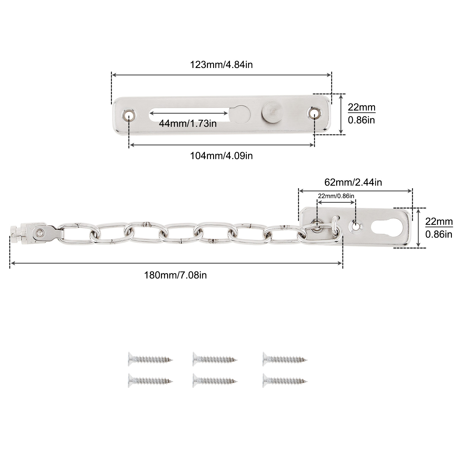 Cerradura de Cadena Deslizante - Security Chain Door reseña y precio