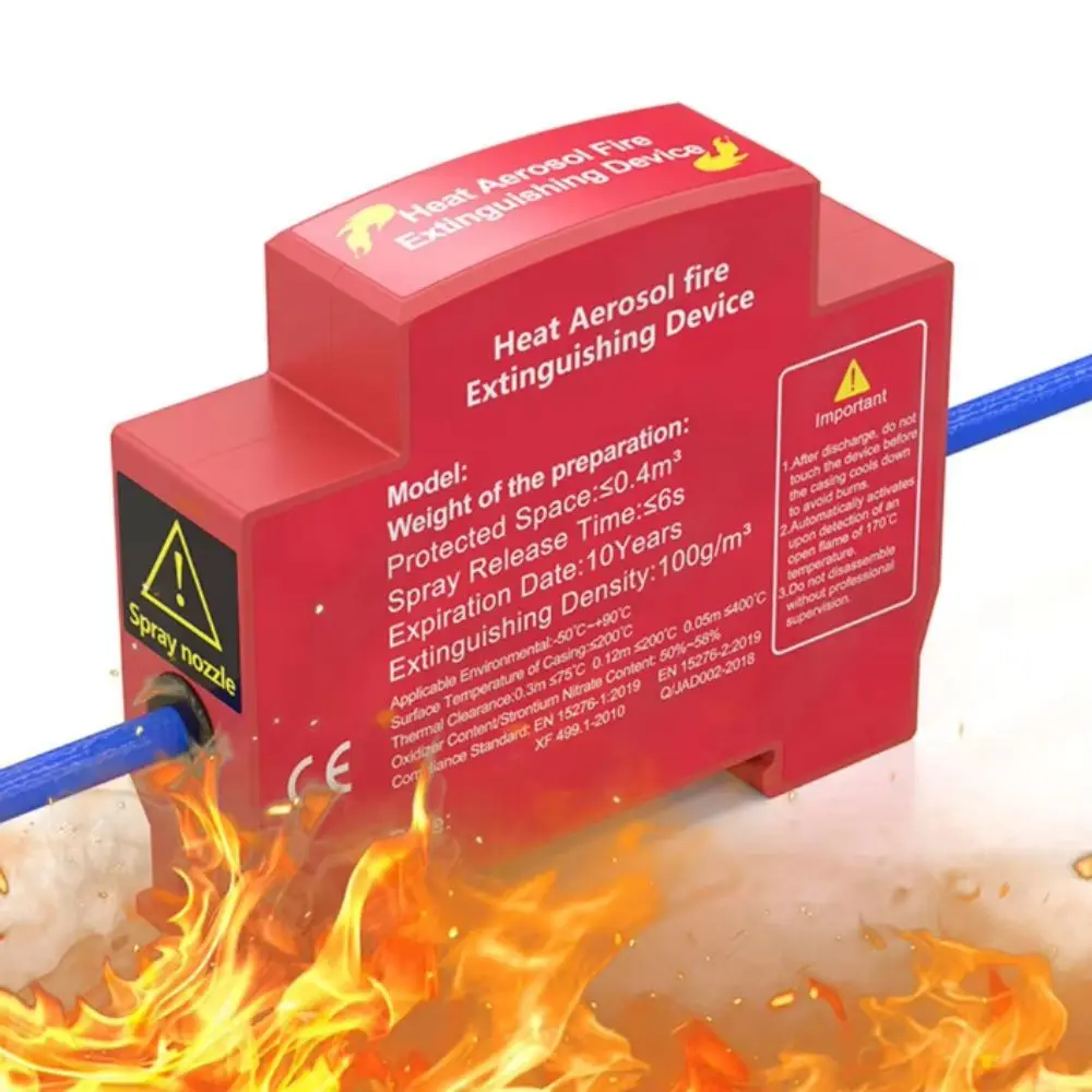 Dispositivo extintor de incend - Fire Extinguisher Small reseña y precio
