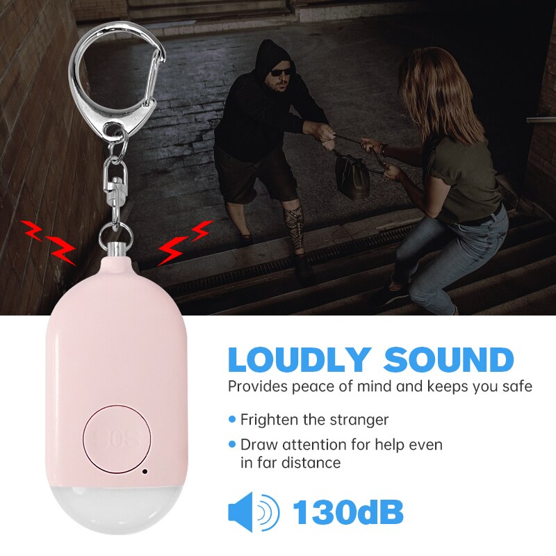 Alarma Personal de Emergencia  - Personal Alarm Keychain reseña y precio