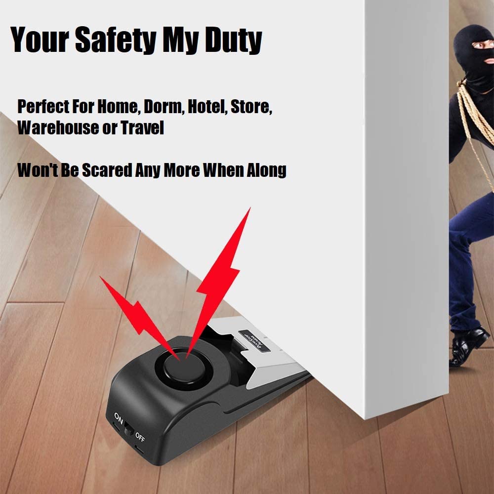Tope de puerta con alarma port - Door Stop Alarm reseña y precio