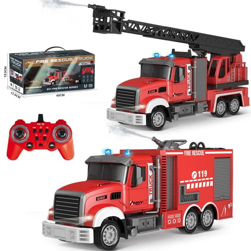 Camión de Bomberos RC 2.4G con - Fire Escape Ladder reseña y precio