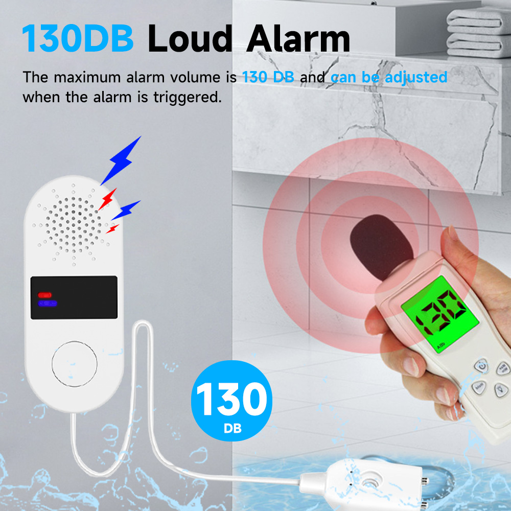 Detector de fugas de agua con  - Water Alarm Sensor reseña y precio