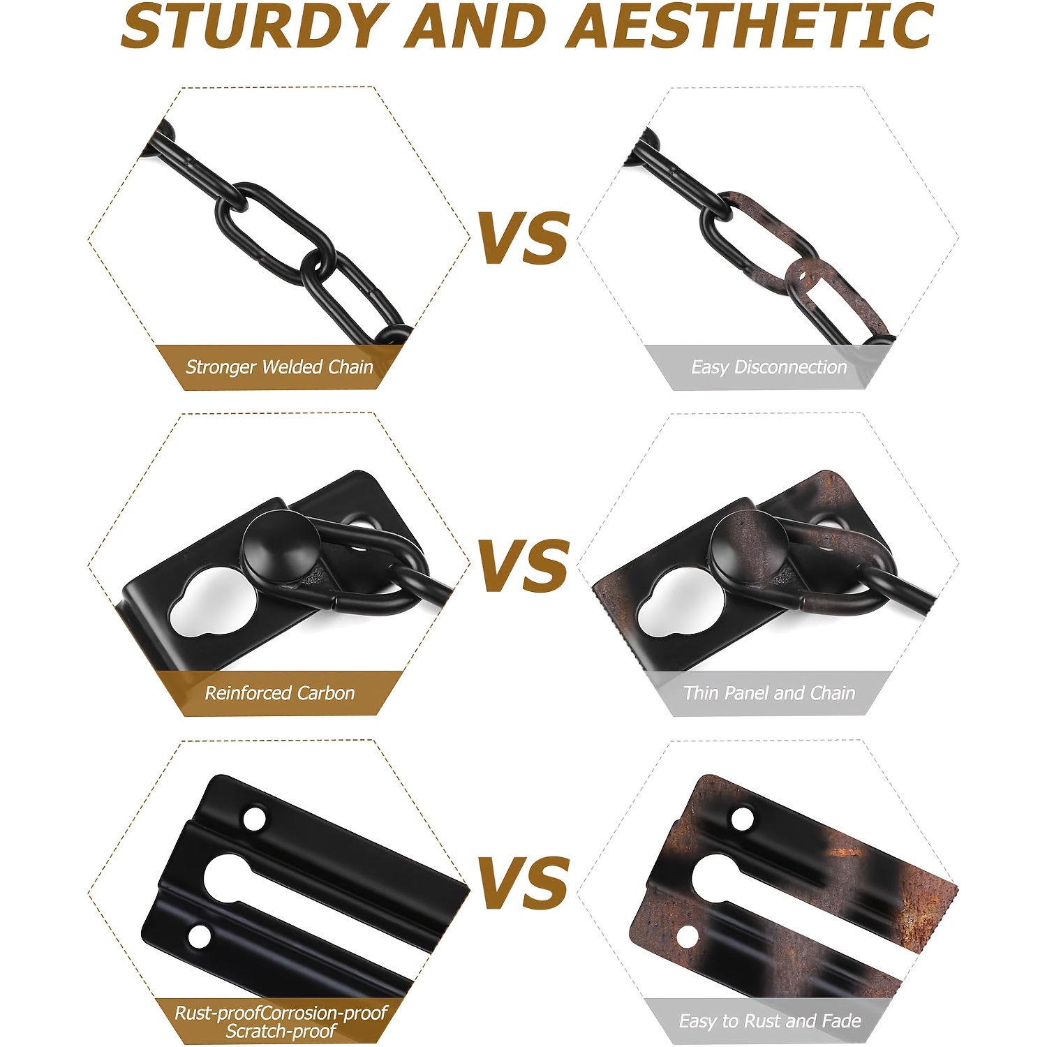 Paquete de 2 Cadenas de Seguri - Security Chain Door reseña y precio