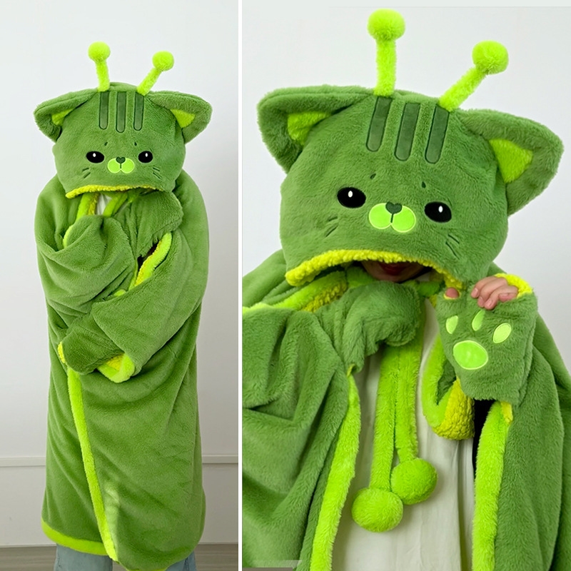 Manta con Capucha de Gato Alie - Fire Blanket Kitchen reseña y precio