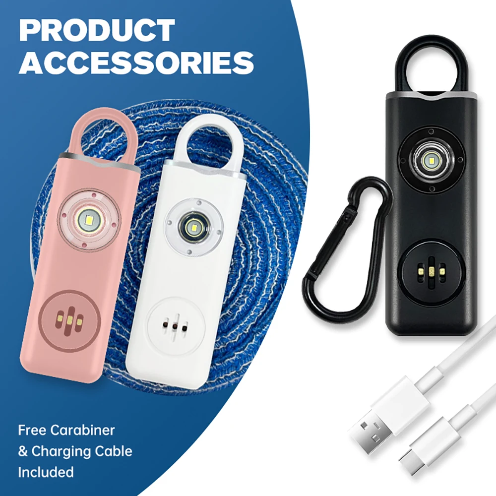 Alarma Personal Recargable de  - Personal Alarm Keychain reseña y precio