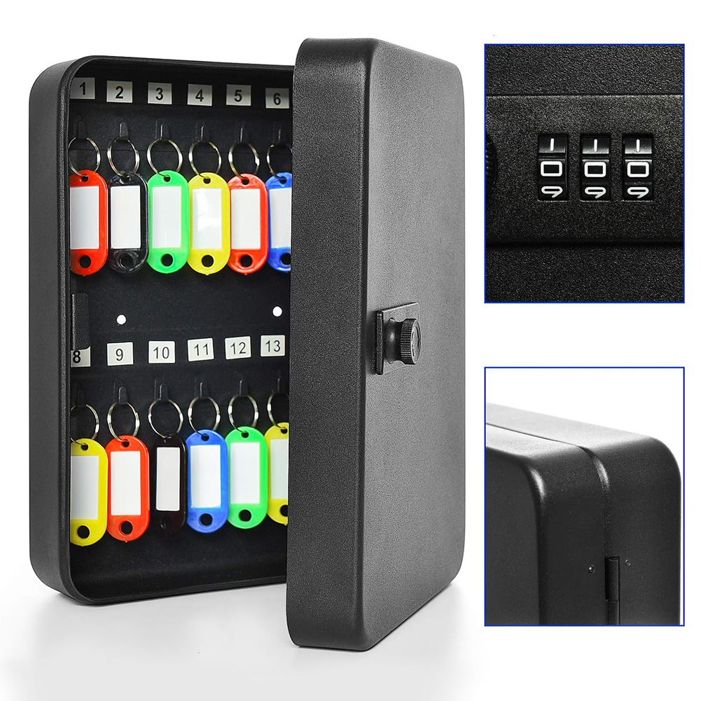 Gabinete de llaves de combinac - Lockbox Key Secure reseña y precio